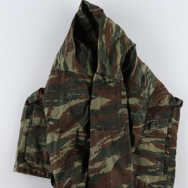 Greek Army Camouflage Pattern Lizard Camo Military Field Jacket Men's XL / eaa488037
