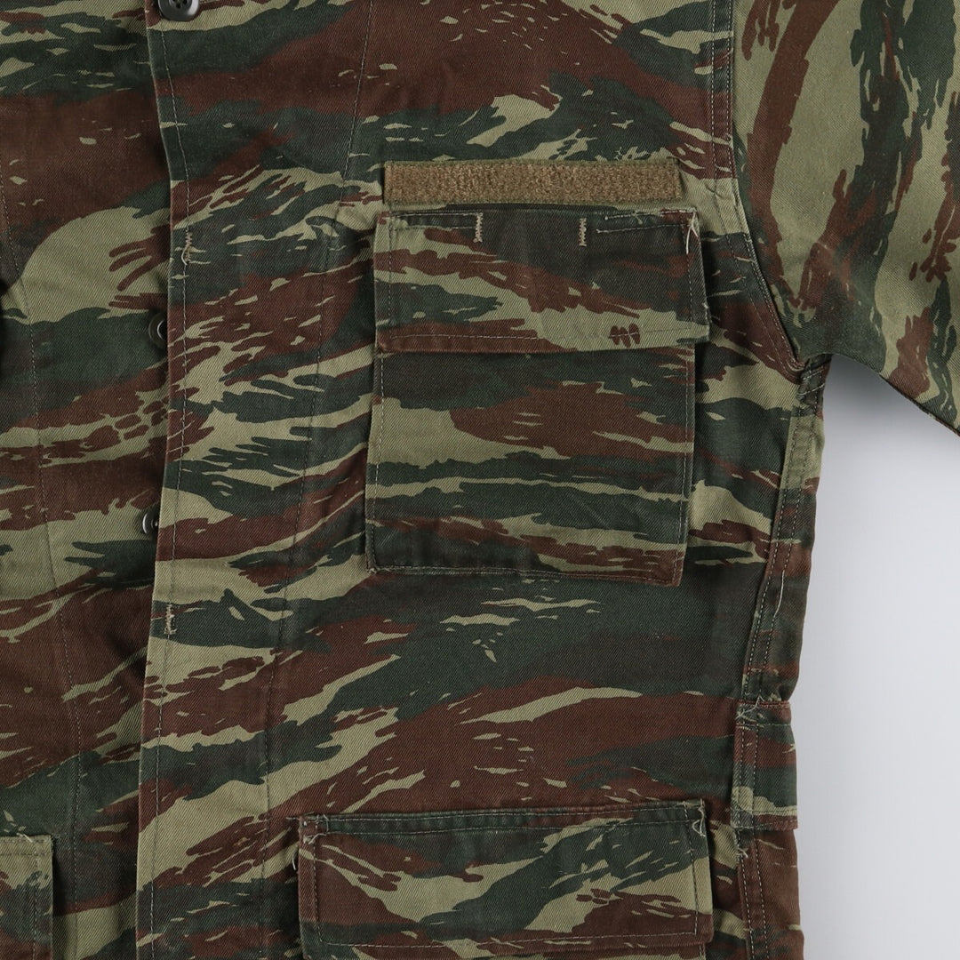 Greek Army Camouflage Pattern Lizard Camo Military Field Jacket Men's XL / eaa488037