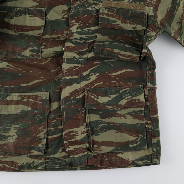 Greek Army Camouflage Pattern Lizard Camo Military Field Jacket Men's XL / eaa488037
