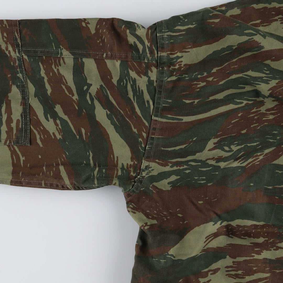 Greek Army Camouflage Pattern Lizard Camo Military Field Jacket Men's XL / eaa488037