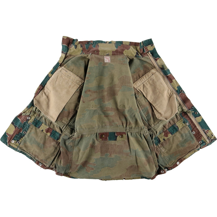 Genuine Belgian military item from the 1950s, BEGETEX camouflage pattern jigsaw camo paratrooper military jacket, 42/50, equivalent to men's L /eaa488040