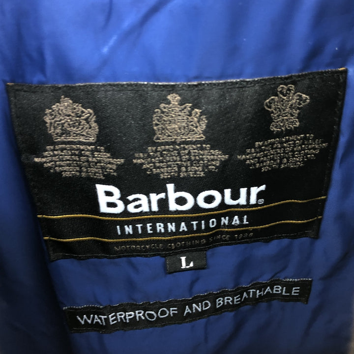 Barbour WATERPROOF AND BREATHABLE International 3 Warrant Motorcycle Jacket Men's L size / eaa488087