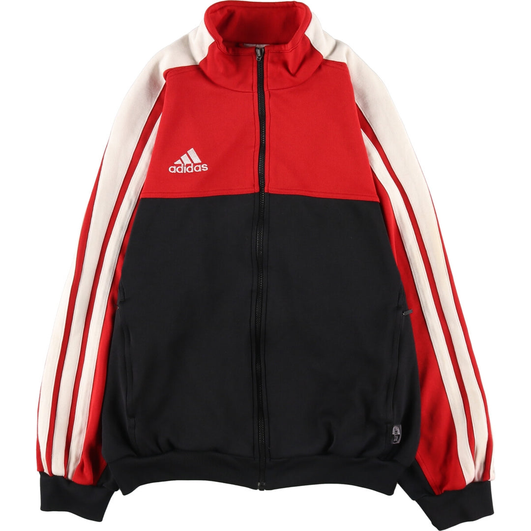 00'S adidas CLIMALITE WESTSIDE METROS jersey track jacket, men's size L / eaa488098