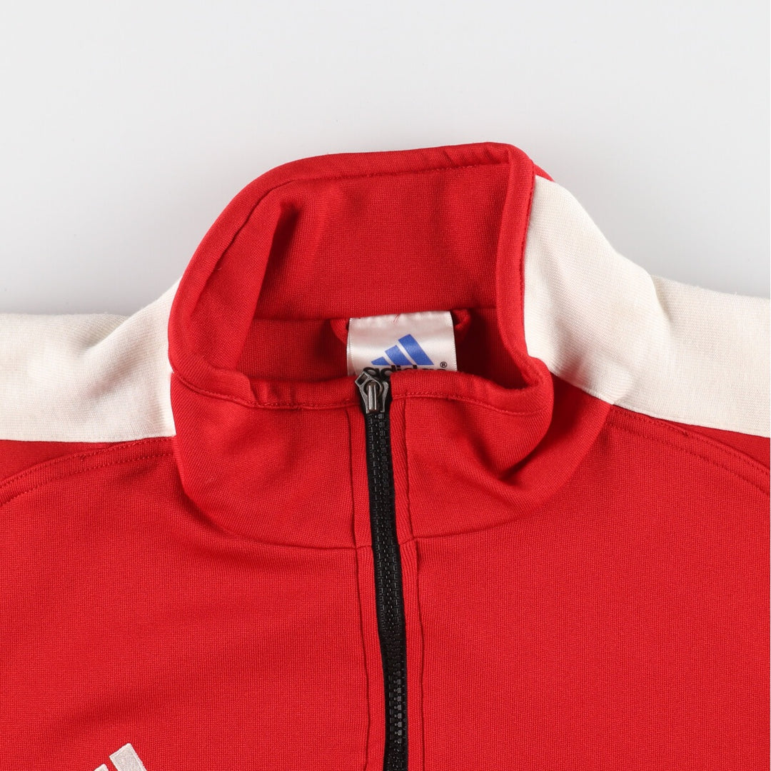 00'S adidas CLIMALITE WESTSIDE METROS jersey track jacket, men's size L / eaa488098