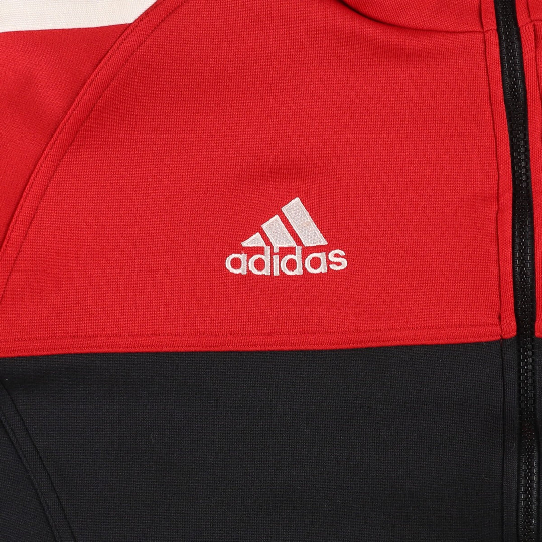 00'S adidas CLIMALITE WESTSIDE METROS jersey track jacket, men's size L / eaa488098