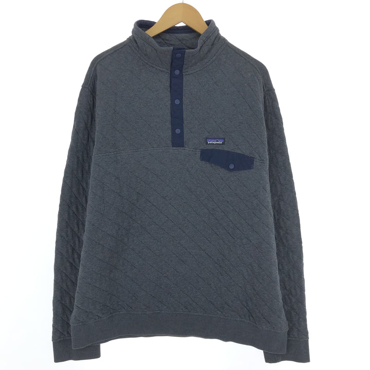 Patagonia ORGANIC COTTON 25371FA16 Half-button sweatshirt, men's XL size / eaa488109