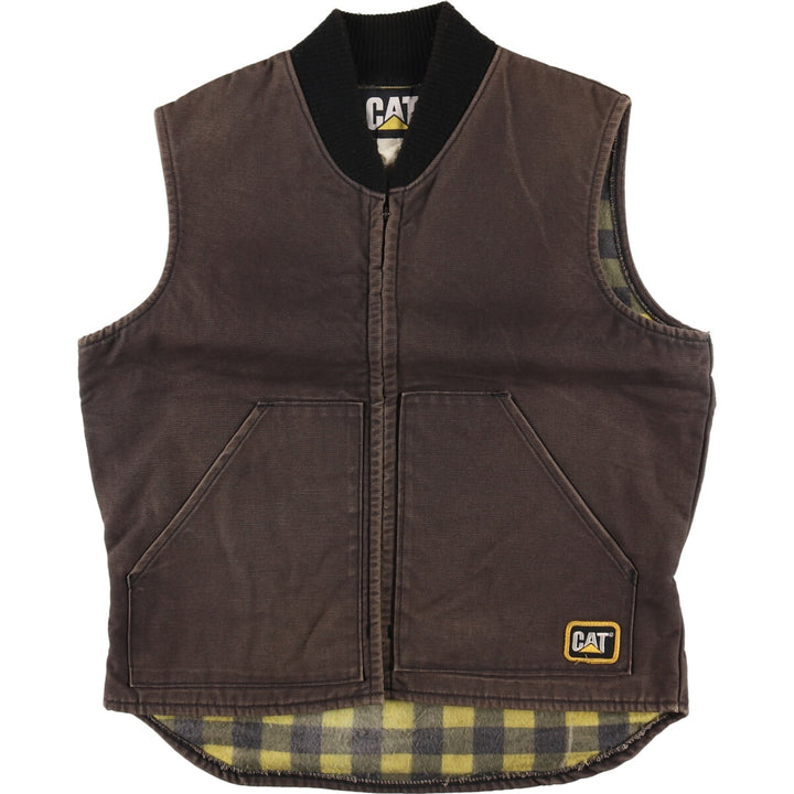 90'S CATERPILLAR Duck Vest Men's XL Size Vintage /eaa488198