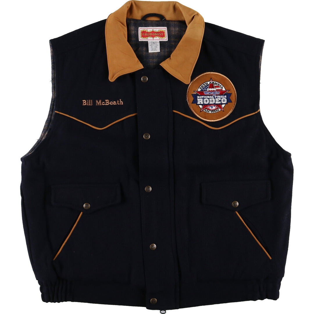 GOLD COAST Wool Vest Men's XL Size /eaa488224