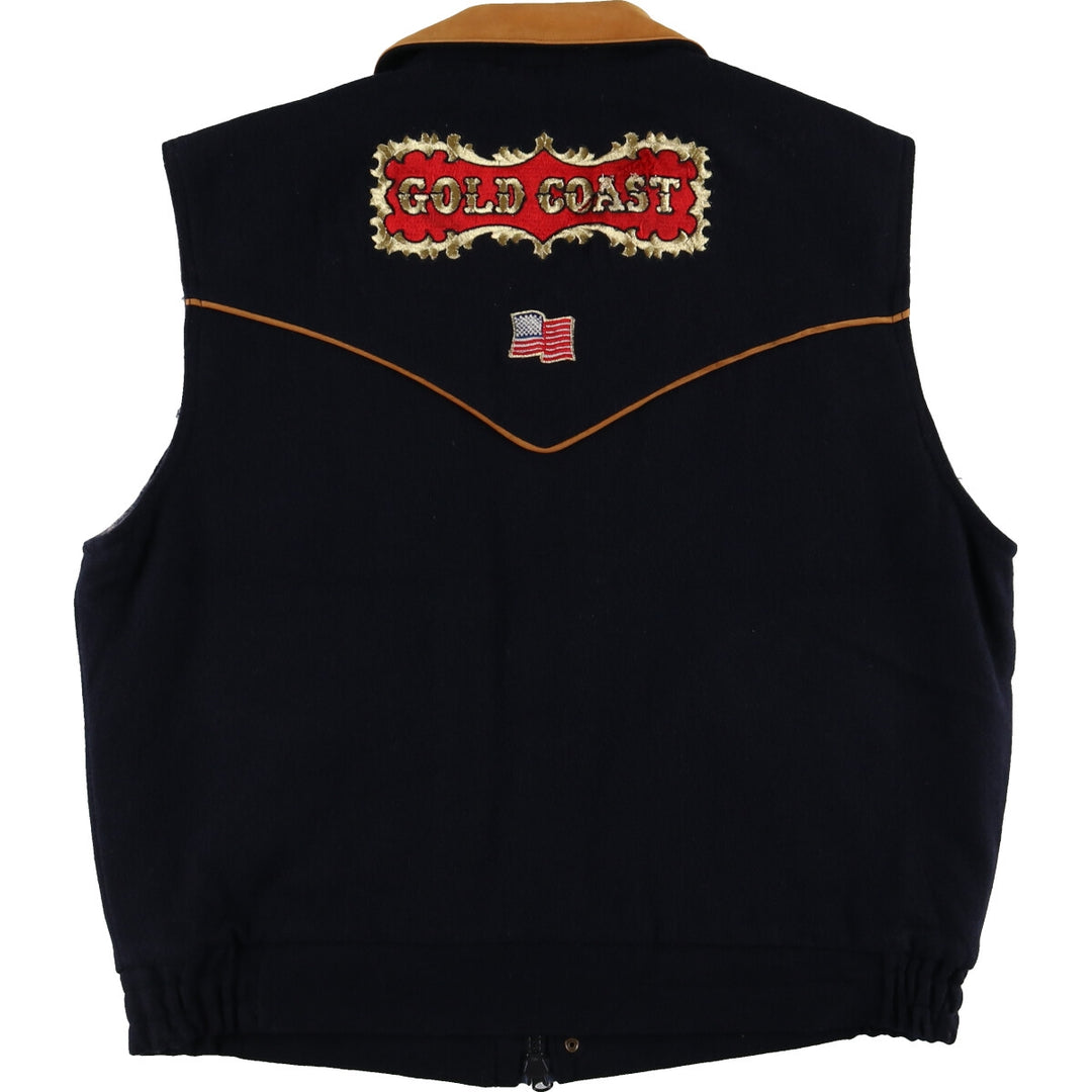 GOLD COAST Wool Vest Men's XL Size /eaa488224