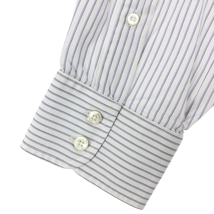 Brooks Brothers Est.1818 Long Sleeve Cotton Striped Shirt Made in USA Men's XL /eaa488294