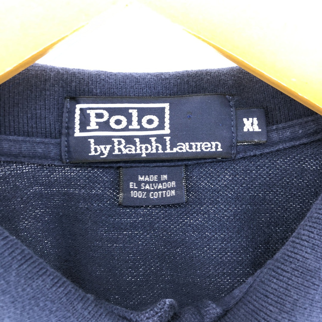 Ralph Lauren POLO by Ralph Lauren Polo Bear long sleeve polo shirt, men's XL size / eaa488369