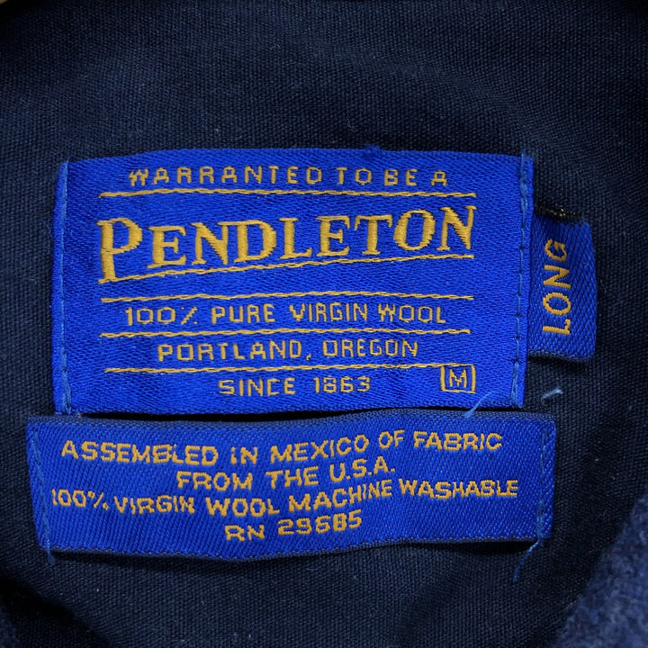 00'S Pendleton wool box shirt, men's size M /eaa488404