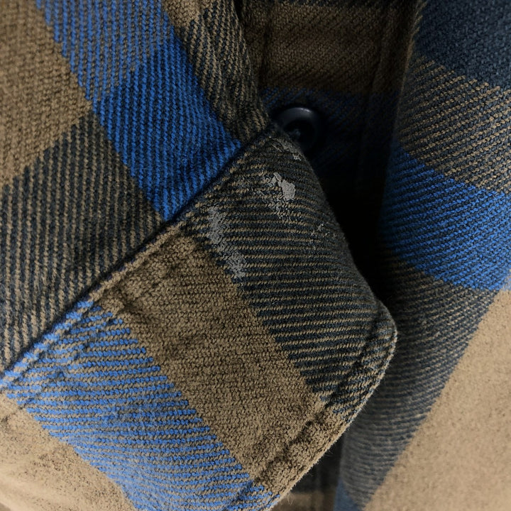 Patagonia Long Sleeve Flannel Check Shirt Men's L Size / eaa488428