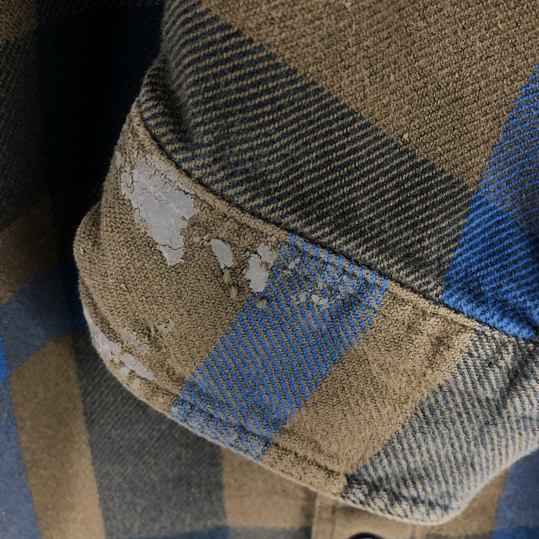 Patagonia Long Sleeve Flannel Check Shirt Men's L Size / eaa488428