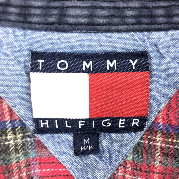 90s~ Tommy Hilfiger Long Sleeve Corduroy Shirt Men's M Size Vintage / eaa488437