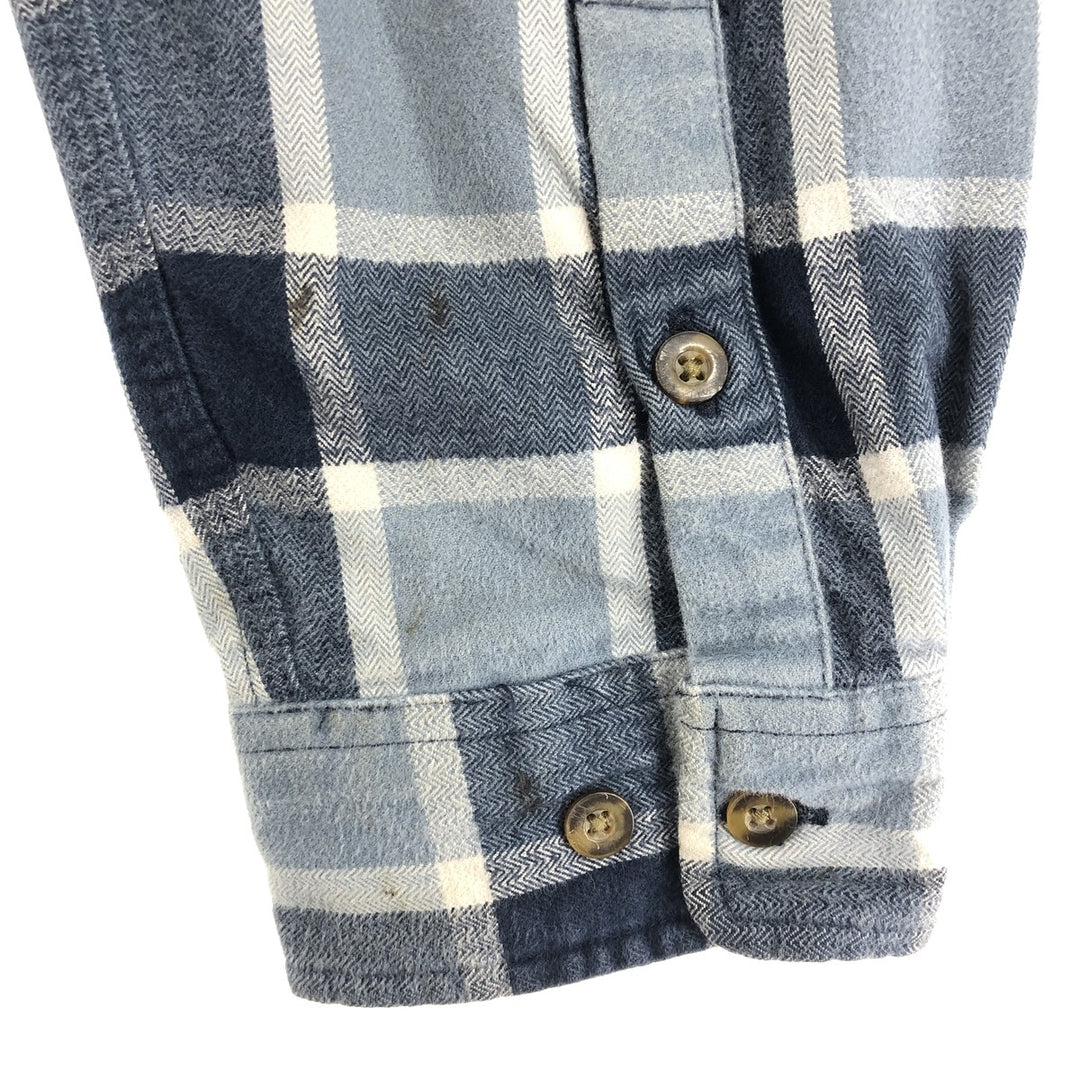 Carhartt ORIGINAL FIT long sleeve heavy flannel check shirt, men's size L / eaa488462