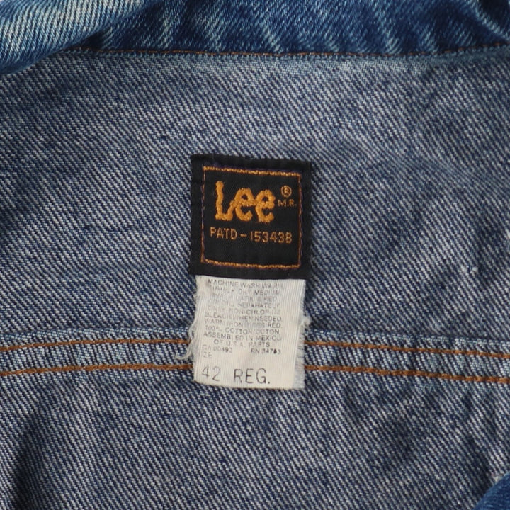 90'S Lee Riders denim jacket, denim jacket, men's size L, vintage /eaa488477