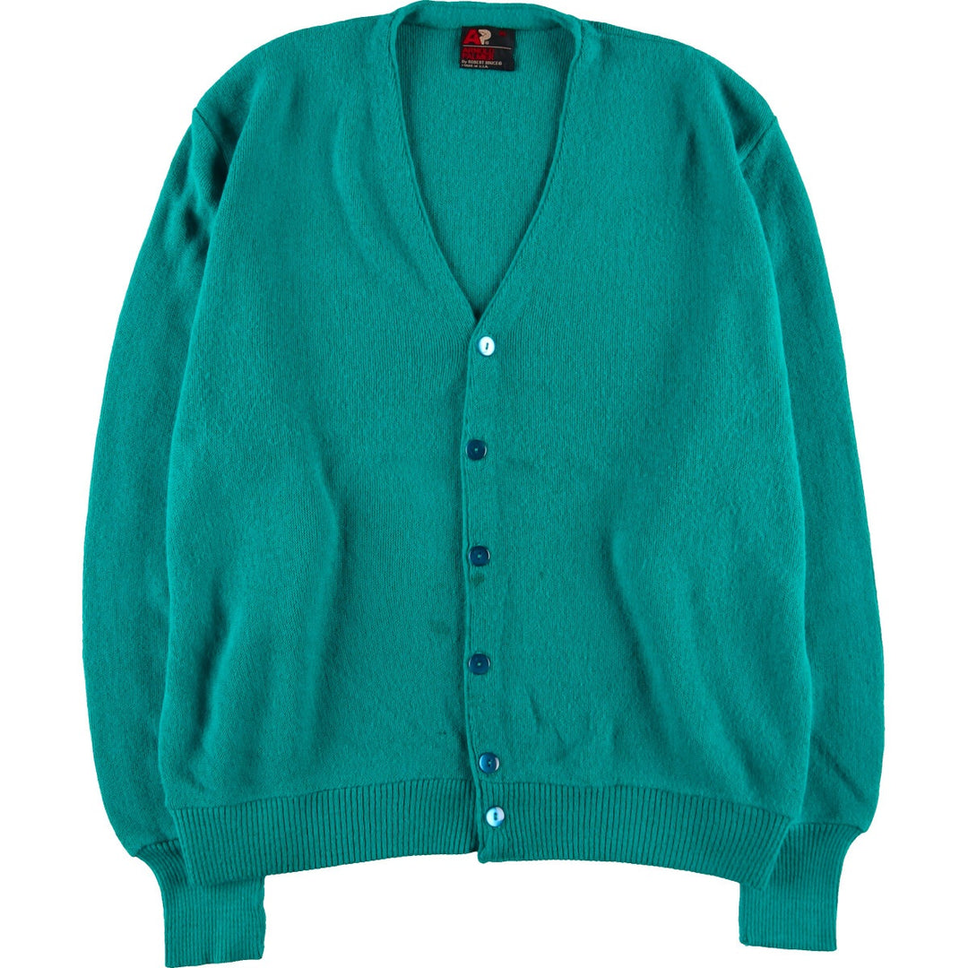 70'S Arnold Palmer acrylic knit cardigan, made in the USA, men's XL size, vintage /eaa488500