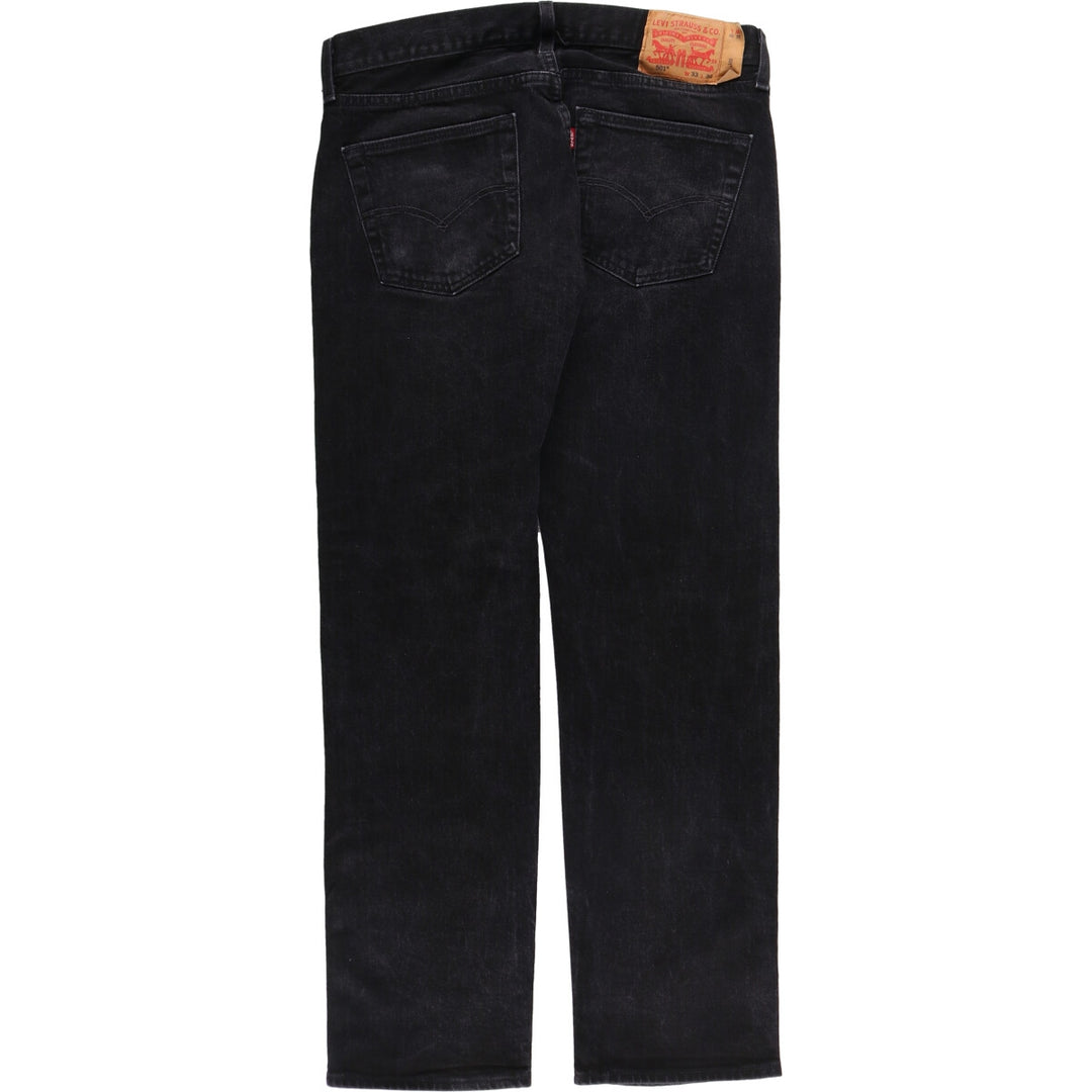 Levi's 501 Black Denim Straight Denim Pants Men's W34 equivalent / eaa488520