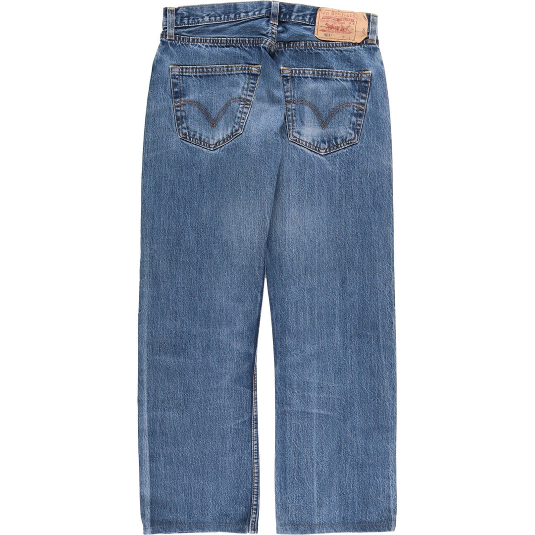 Levi's 501 straight denim pants for men, equivalent to W31 / eaa488539