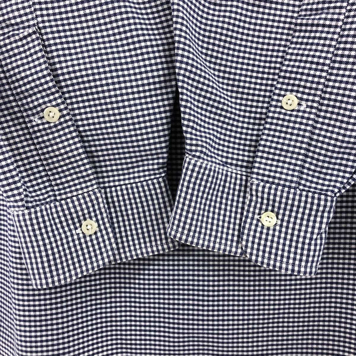 Ralph Lauren BIG SHIRT Long sleeve button-down check shirt Men's XL equivalent /eaa488582