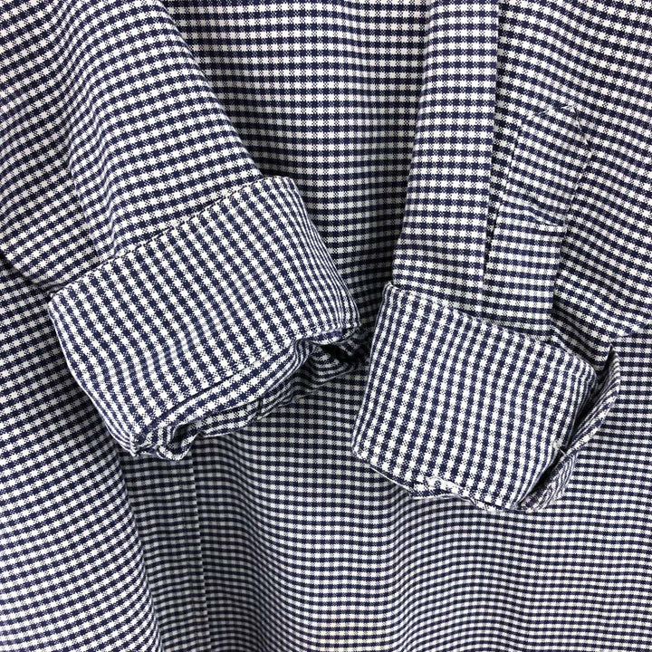Ralph Lauren BIG SHIRT Long sleeve button-down check shirt Men's XL equivalent /eaa488582