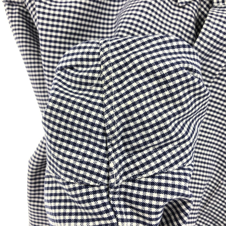 Ralph Lauren BIG SHIRT Long sleeve button-down check shirt Men's XL equivalent /eaa488582