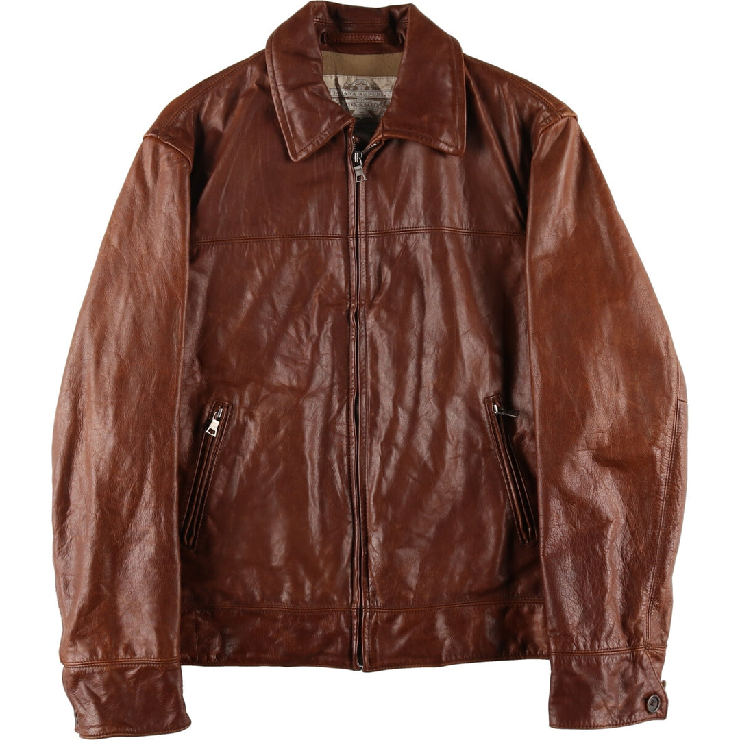 00'S Banana Republic Leather Blouson Type Men's M Size / eaa488681