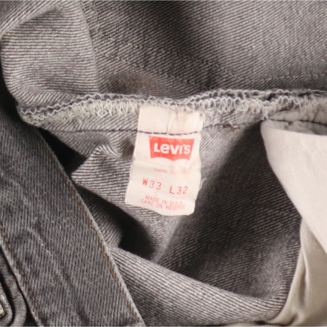 90'S Levi's 501 Straight Denim Pants Made in USA Men's W33 Vintage /eaa488771