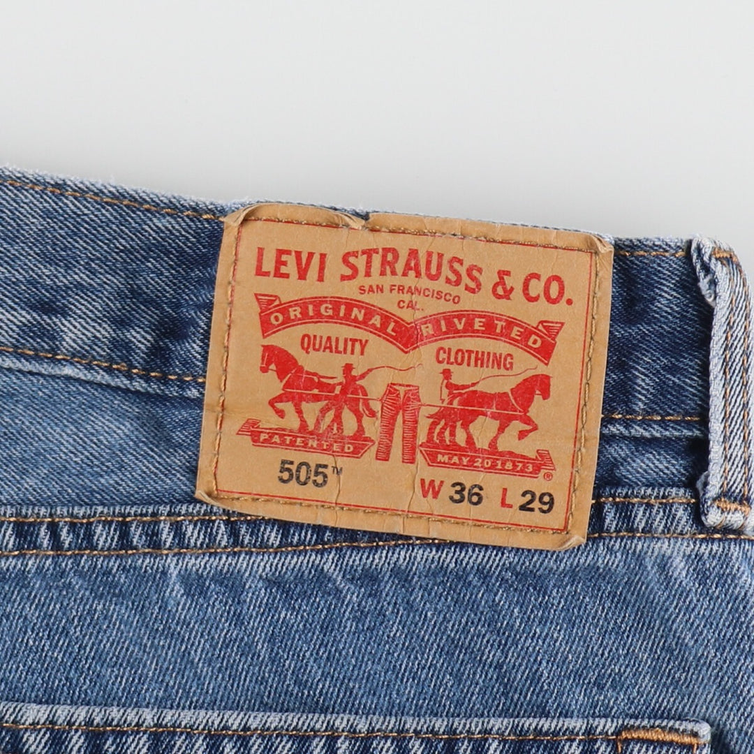 Levi's 505 tapered denim pants for men, size W36 / eaa488794