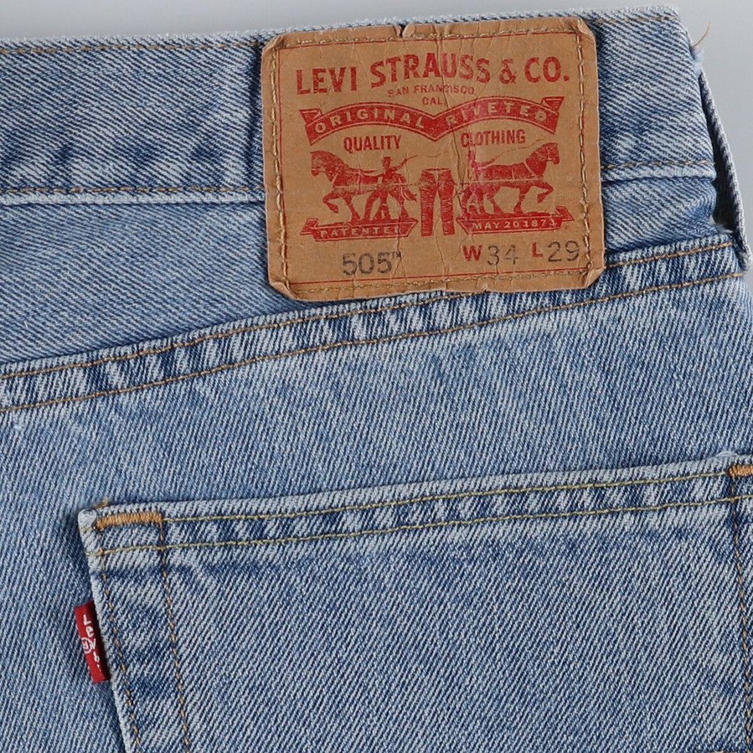 Levi's 505 tapered denim pants for men, size W36 / eaa488797