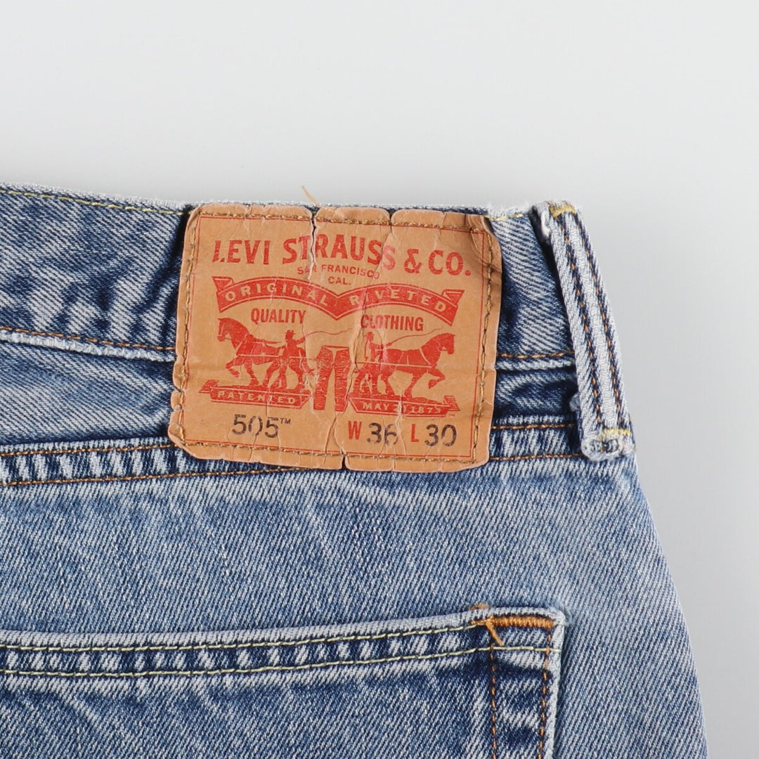 Levi's 505 tapered denim pants for men, size W37 / eaa488798