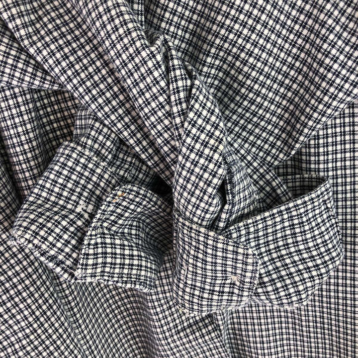 Eddie Bauer Long Sleeve Cotton Check Shirt Men's Size L / eaa488818