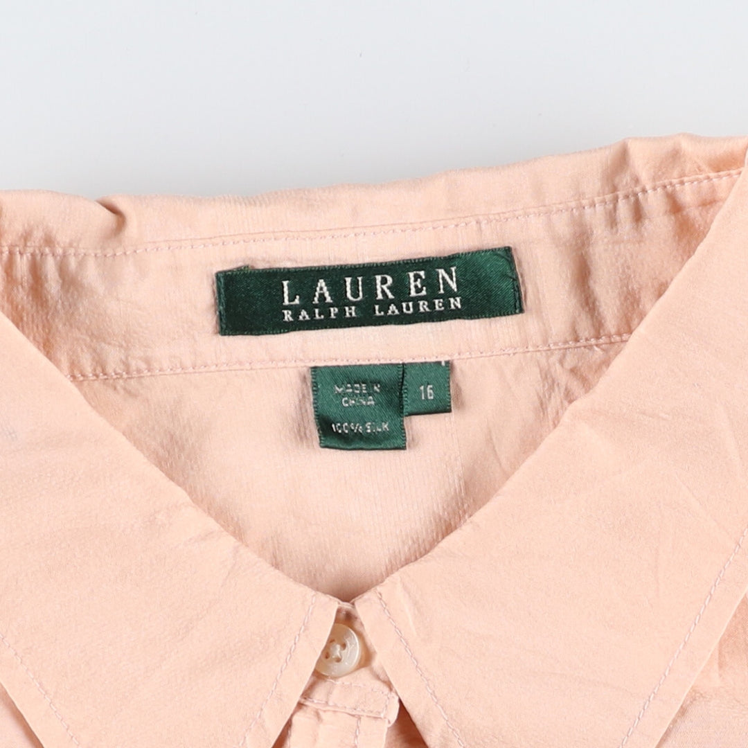 Ralph Lauren LAUREN Lauren Long Sleeve Blouse Women's Size L / eaa488833