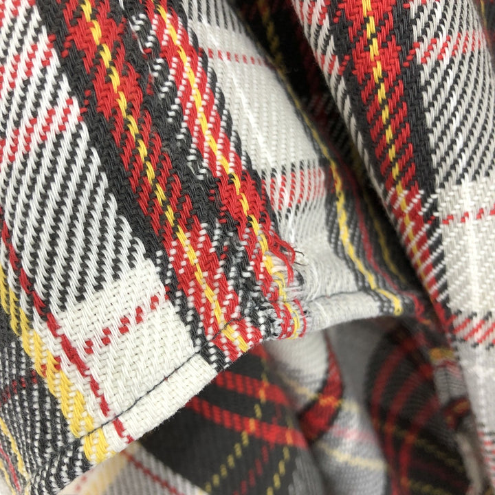 70's BIG MAC long sleeve flannel check shirt made in USA, men's size L /eaa488842