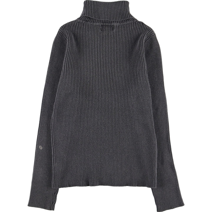 Ralph Lauren LAUREN Lauren Ribbed Turtleneck Cotton Knit Sweater Women's S Size / eaa488878