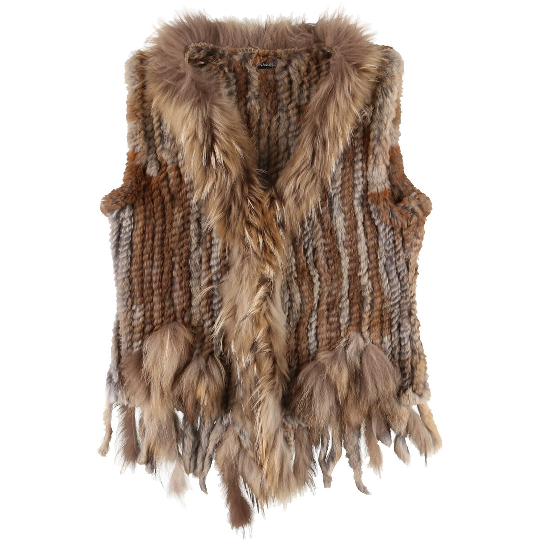 Dolce Cabo Fur Vest Women's M Size /eaa488897