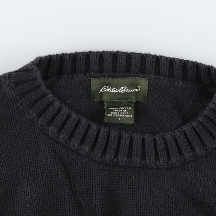 Eddie Bauer Cotton Knit Sweater, Men's Size L / eaa489265