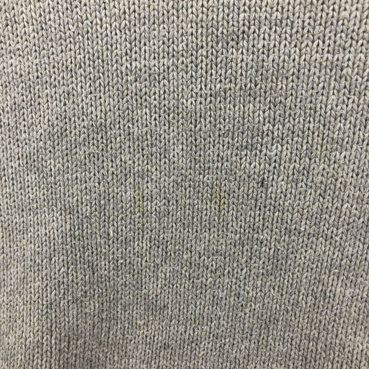 Ralph Lauren POLO by Ralph Lauren Cotton Knit Sweater Men's L size cotton gray type Vintage Second Hand