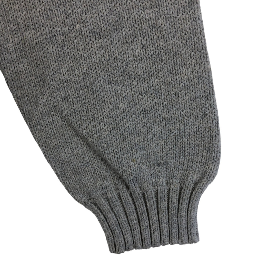 Ralph Lauren POLO by Ralph Lauren Cotton Knit Sweater Men's L size cotton gray type Vintage Second Hand
