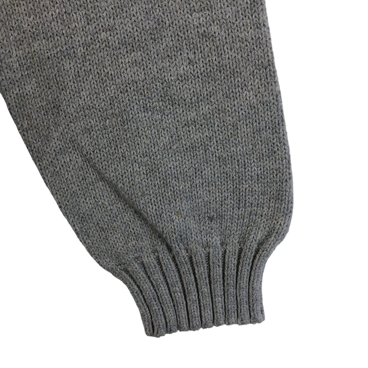 Ralph Lauren POLO by Ralph Lauren Cotton Knit Sweater Men's L size cotton gray type Vintage Second Hand