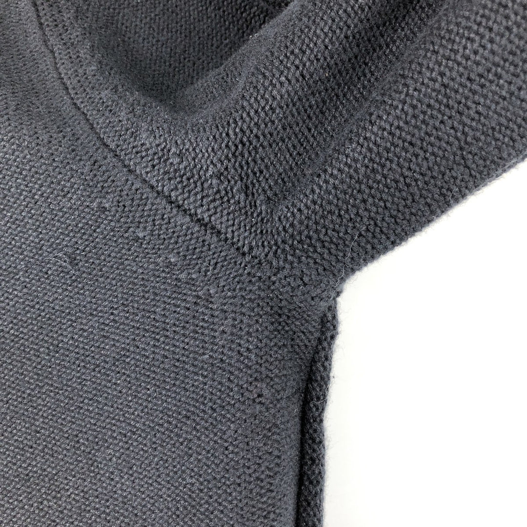 Calvin Klein Driver's Knit Sweater, Men's Size L cotton black type Vintage Second Hand