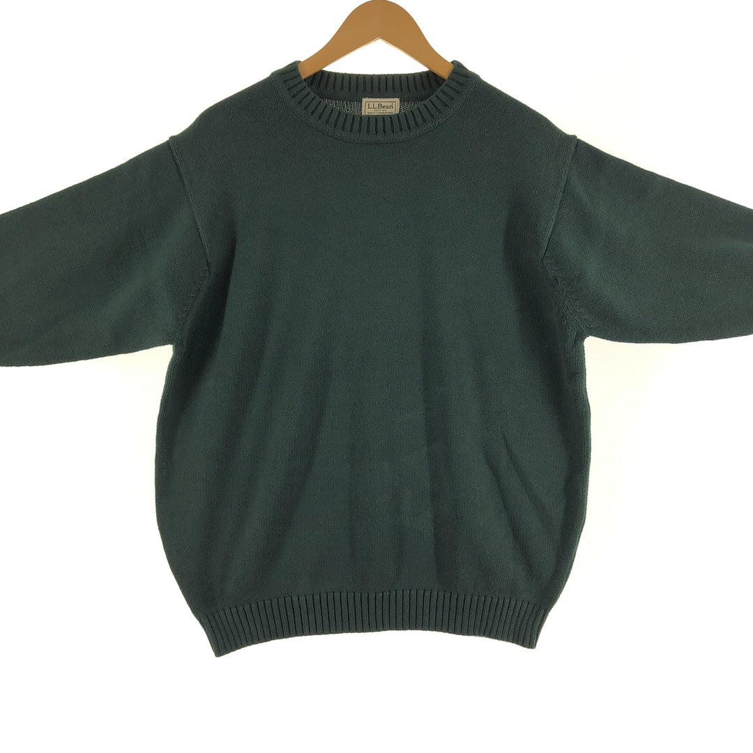 90s~00'S LLBean Cotton Knit Sweater Men's Size L /eaa489516