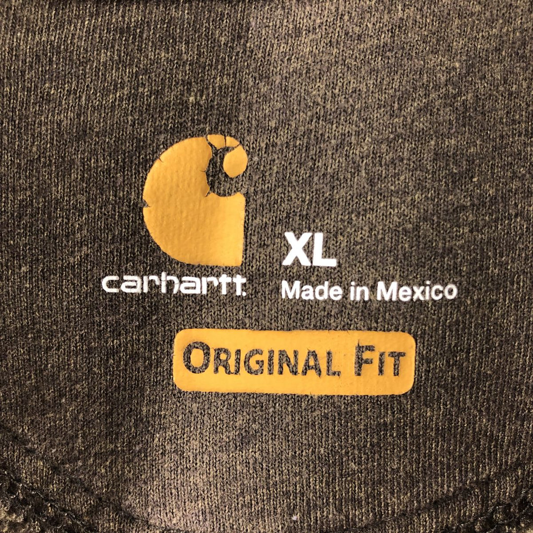 Carhartt ORIGINAL FIT sweatshirt pullover hoodie, men's XL size / eaa489557