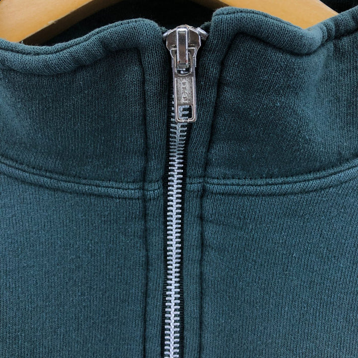 2000'S Russell DRI-POWER Half-Zip Sweatshirt, Men's XL polyester green type Vintage Second Hand