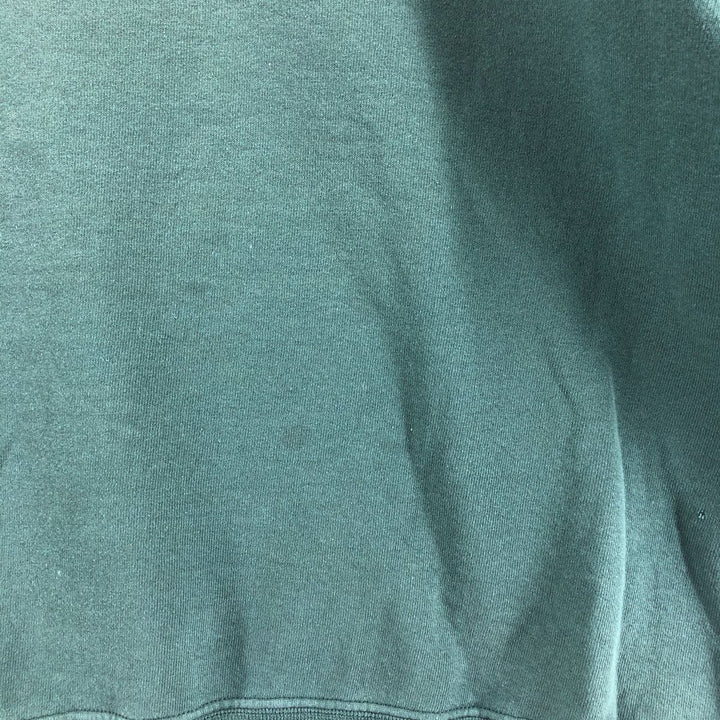 2000'S Russell DRI-POWER Half-Zip Sweatshirt, Men's XL polyester green type Vintage Second Hand