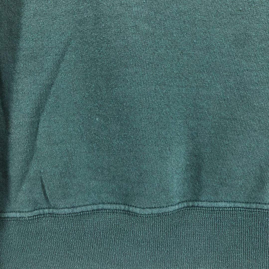 2000'S Russell DRI-POWER Half-Zip Sweatshirt, Men's XL polyester green type Vintage Second Hand