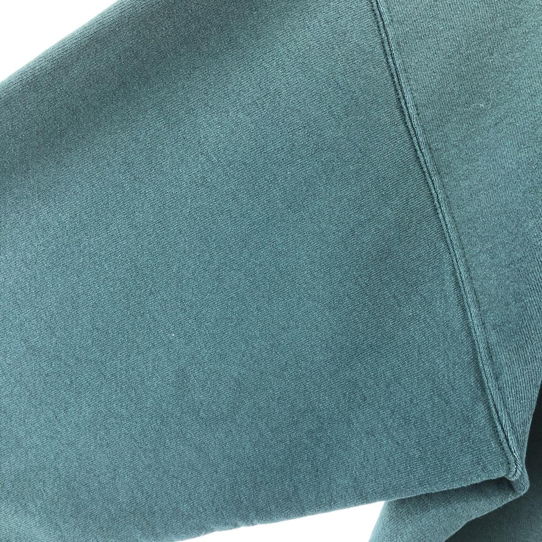 2000'S Russell DRI-POWER Half-Zip Sweatshirt, Men's XL polyester green type Vintage Second Hand