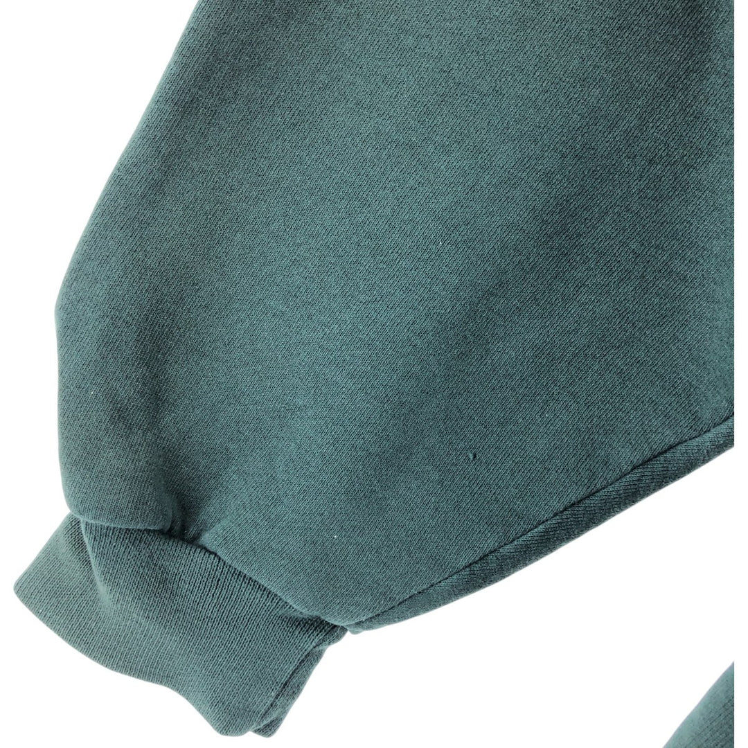 2000'S Russell DRI-POWER Half-Zip Sweatshirt, Men's XL polyester green type Vintage Second Hand