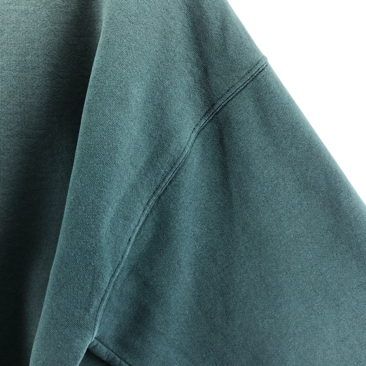 2000'S Russell DRI-POWER Half-Zip Sweatshirt, Men's XL polyester green type Vintage Second Hand